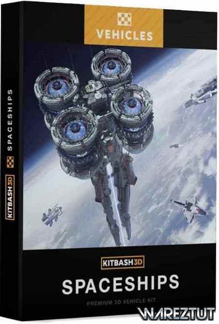 KitBash3D - Veh: Spaceships (MAX, OBJ, FBX)
