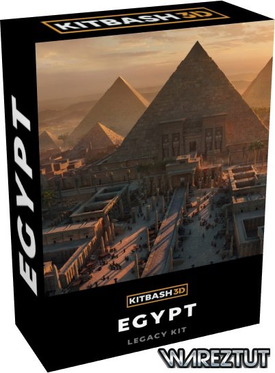 KitBash3D - Egypt (MA, MAX, OBJ, FBX)