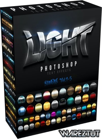GraphicRiver - Light Text Effects Bundle I
