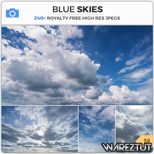 PHOTOBASH - BLUE SKIES
