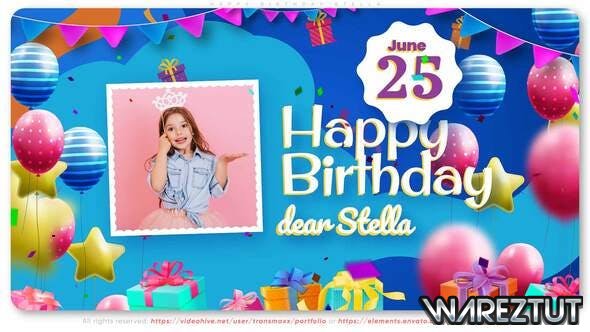 VideoHive - Happy Birthday Stella! (AEP)