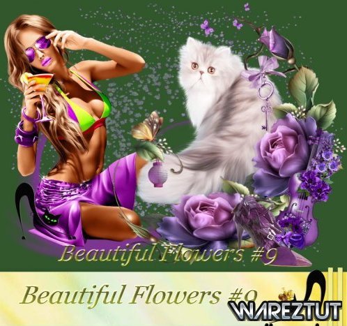 Beautiful Flowers #9 (PNG)