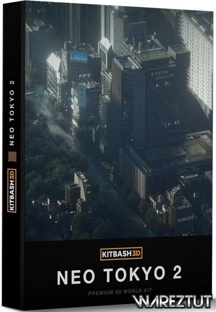 KitBash3D - Neo Tokyo 2 (OBJ, FBX)