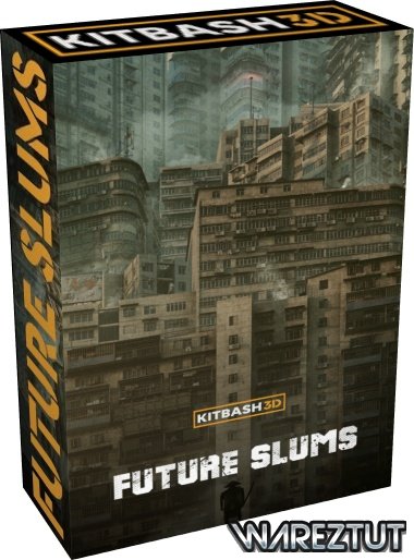 KitBash3D - Future Slums (MAX, MA, OBJ, FBX)