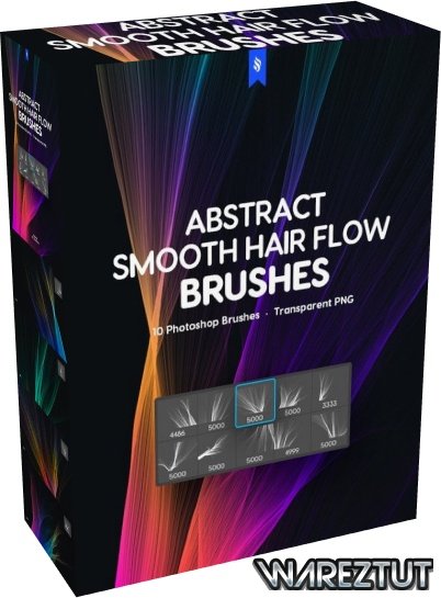 GraphicRiver - Smooth Hair Flow Photoshop Brushes