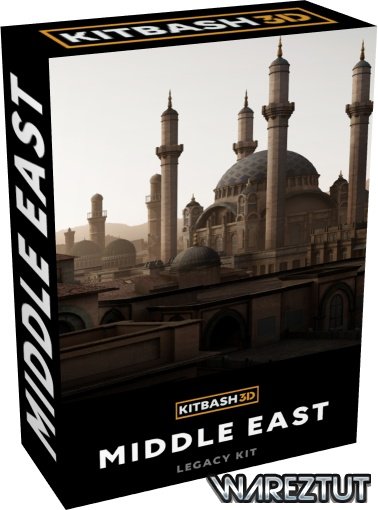 KitBash3D - Middle East (MA, OBJ, FBX)