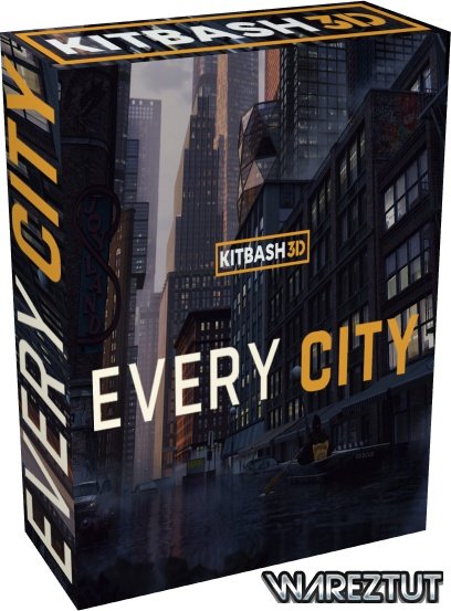 Kitbash3D - Every City (MAX, MA, OBJ, FBX)
