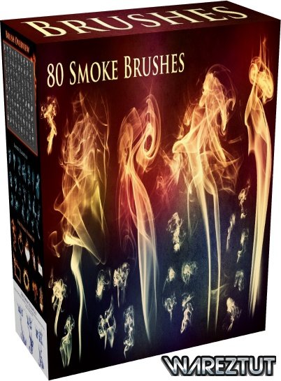 Creative Market - 80 Smoke and Fire Brushes