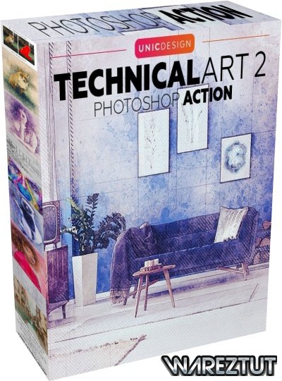 GraphicRiver - TechnicalArt 2 Photoshop Action