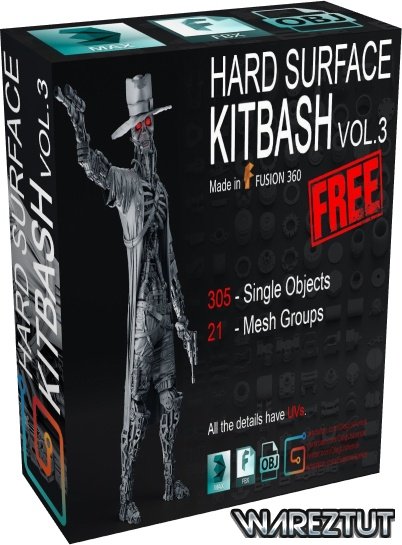 ArtStation - Hard Surface KitBash Vol 3