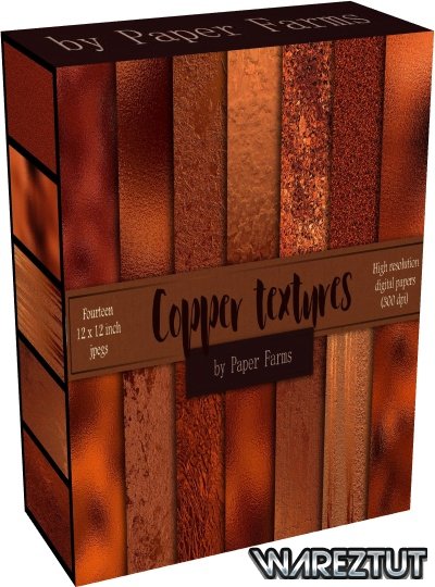 Creative Market - Copper foil textures