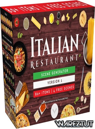Creative Market - Italian Restaurant Scene Generator