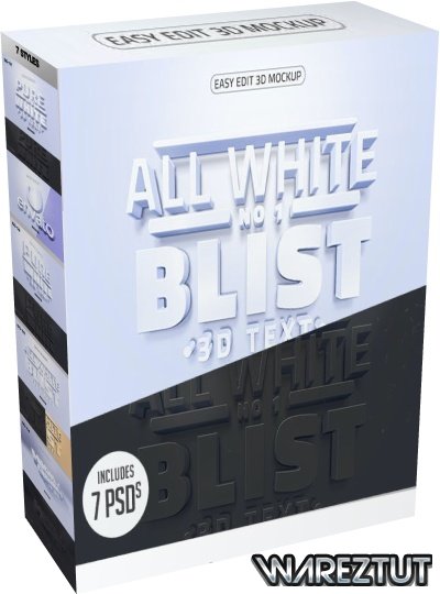 GraphicRiver - Pure White 3D Text/ Logo Mock up