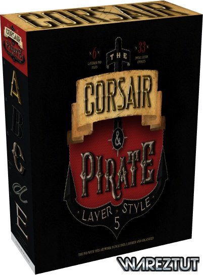 GraphicRiver - The Corsair and Pirate Photoshop Text Effect