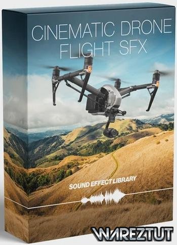 FCPX Full Access - Cinematic Drone Flight SFX Library (AIFF)
