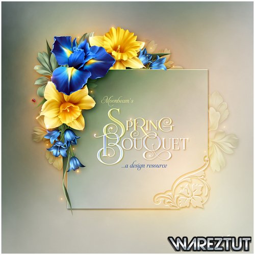 Renderosity - Moonbeam/#039;s Spring Bouquet (PNG)
