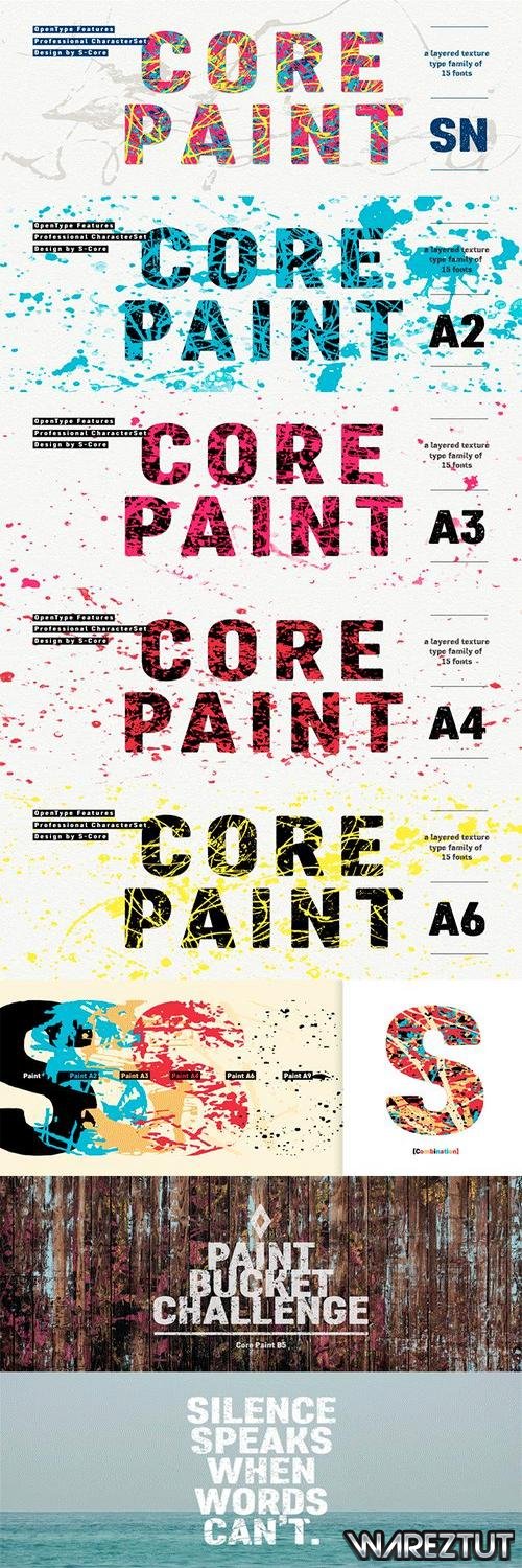 Core Paint font family