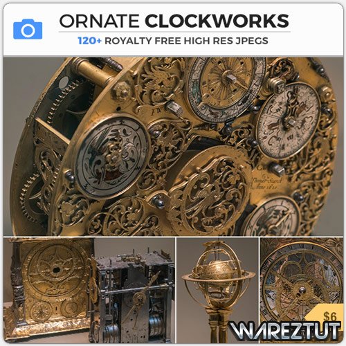 PHOTOBASH - ORNATE CLOCKWORKS