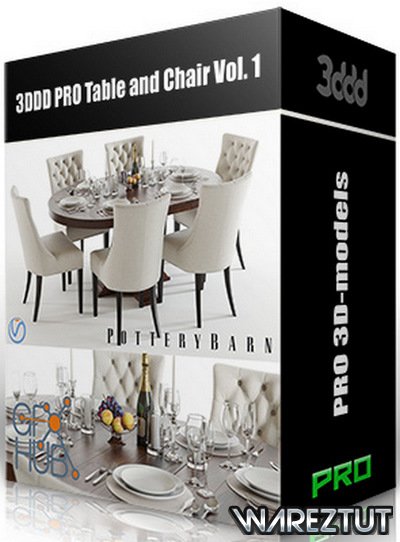 3DDD - Pro Table / Chair Vol.01