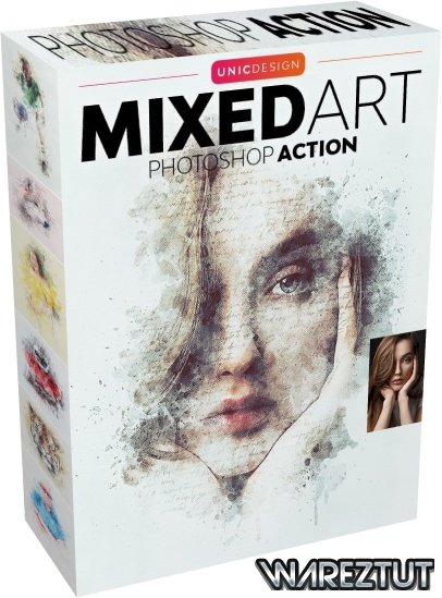 GraphicRiver - Mixed Art Photoshop Action