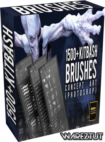 ArtStation - Kitbash brushes for Concept art (by Mels Mneyan)