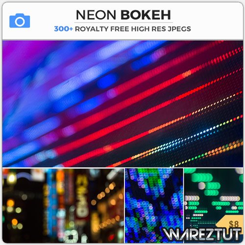 PHOTOBASH - NEON BOKEH