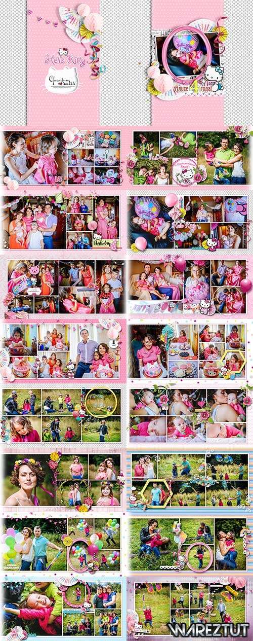 Children's photo album - Save in your soul and heart a wonderful holiday Birthday