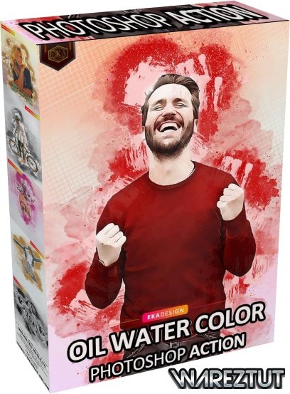 GraphicRiver - Oil Water Color Photoshop Action