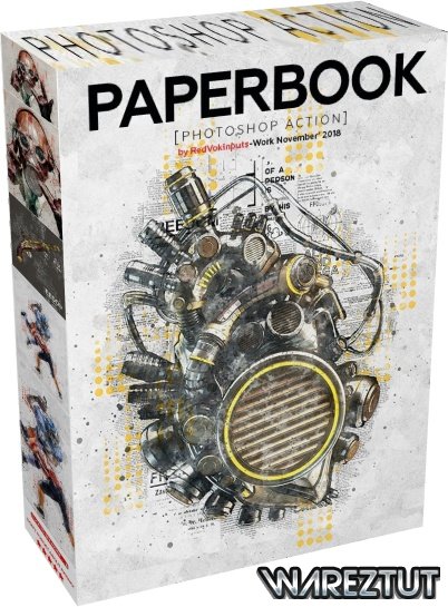 GraphicRiver - Paper Book Photoshop Action