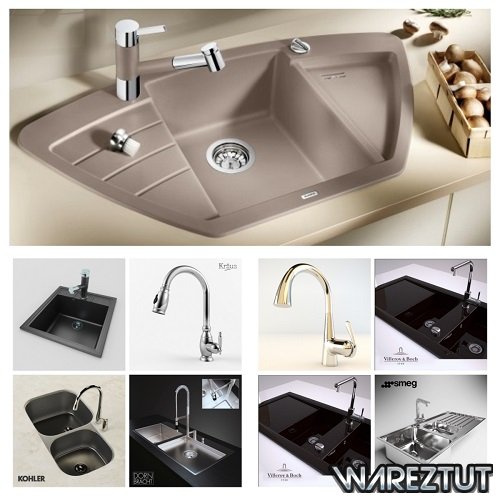 Kitchen Sinks and Faucets